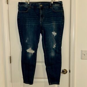 Maurices Plus Size Distressed Jeans